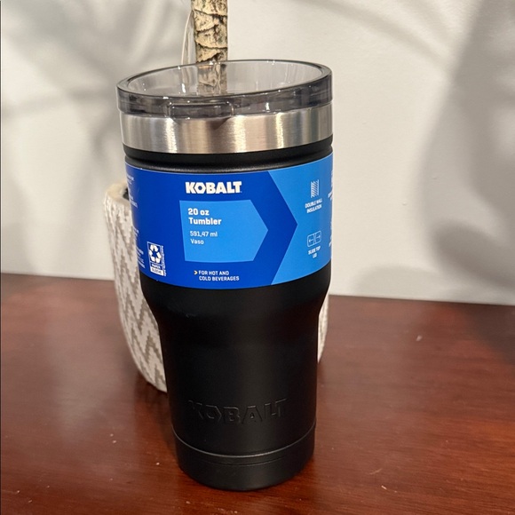 Kobalt Black Insulated Tumbler 20oz - Picture 1 of 1
